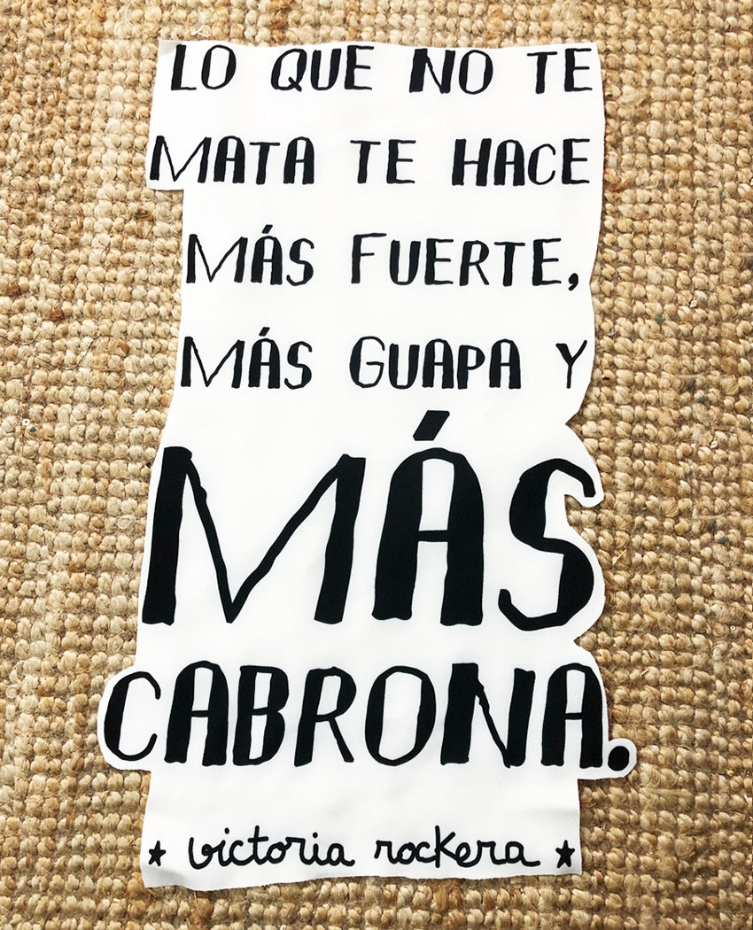 PARCHE MÁS CABRONA