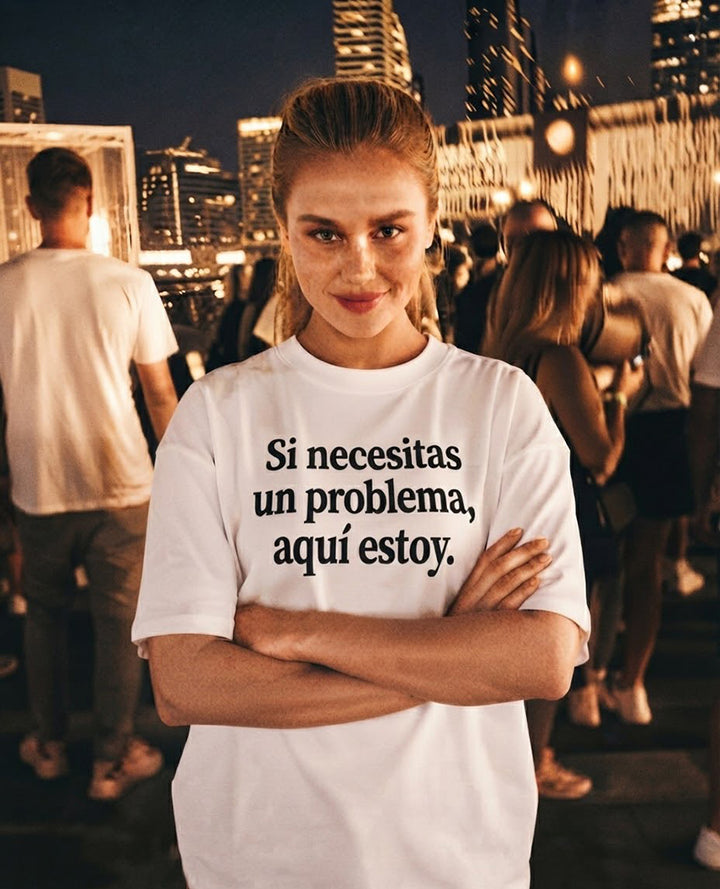 CAMISETA AQUÍ ESTOY
