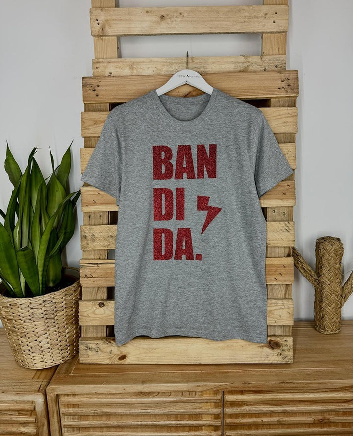 CAMISETA BANDIDA GRIS