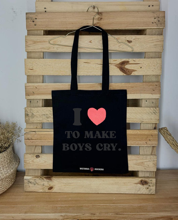 BOLSA I LOVE NEGRA