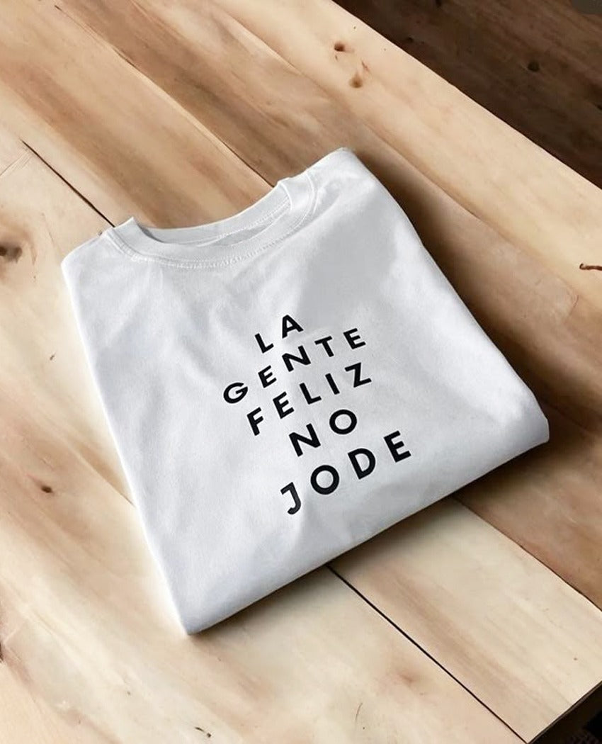 CAMISETA GENTE FELIZ