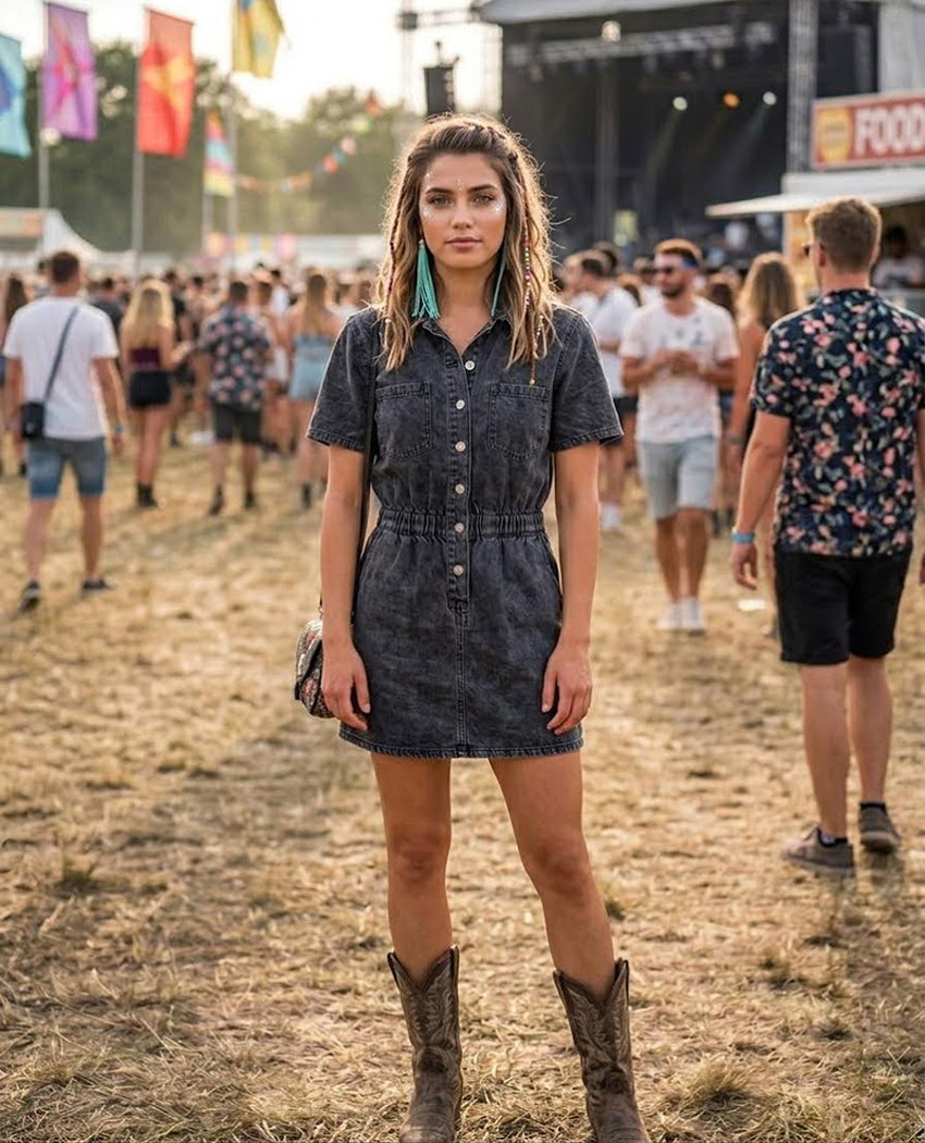 VESTIDO CORAZÓN FESTIVALERO