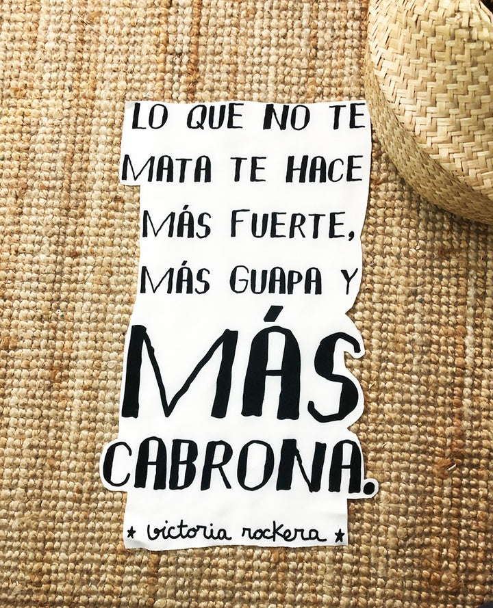 PARCHE MÁS CABRONA