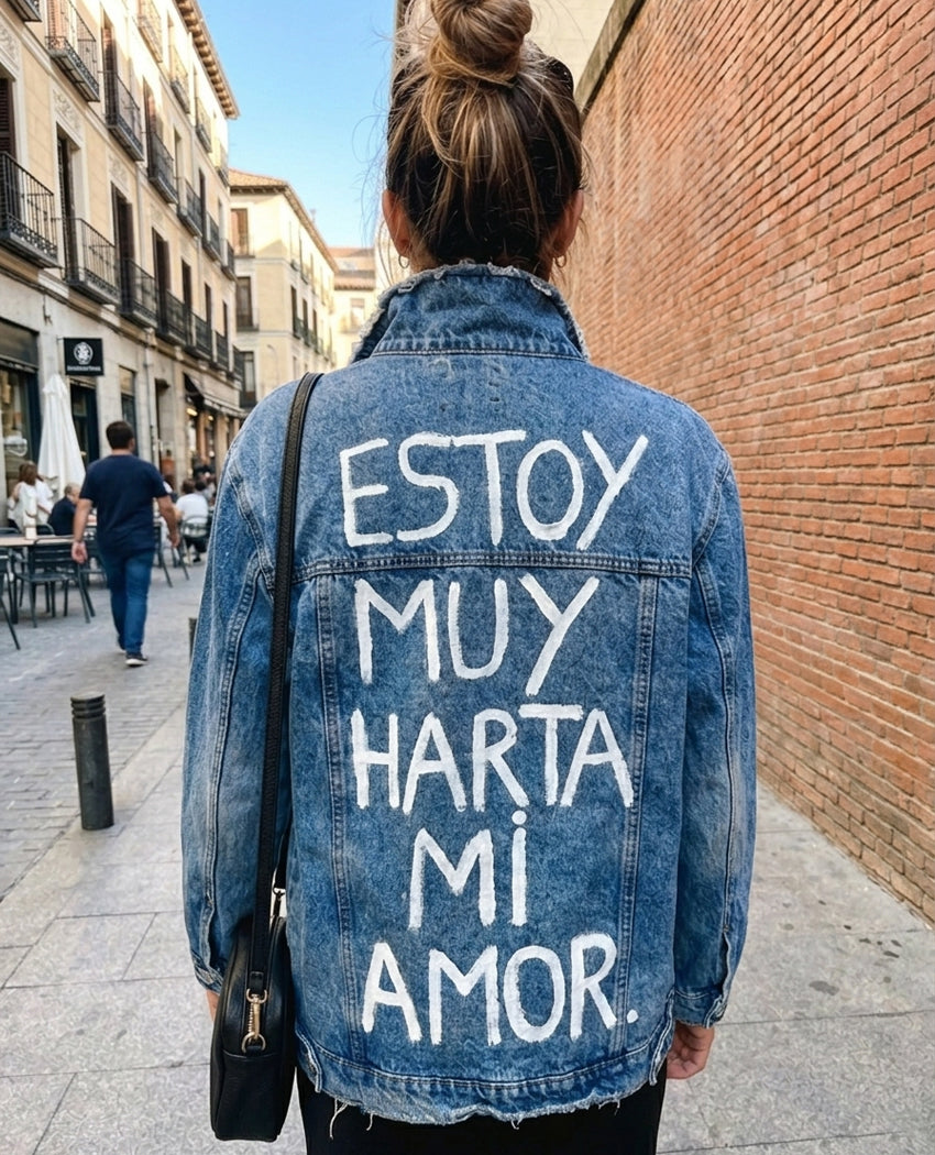 CAZADORA HARTA MI AMOR
