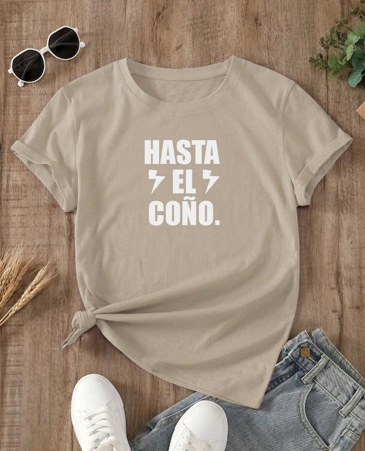 CAMISETA HASTA EL COÑO