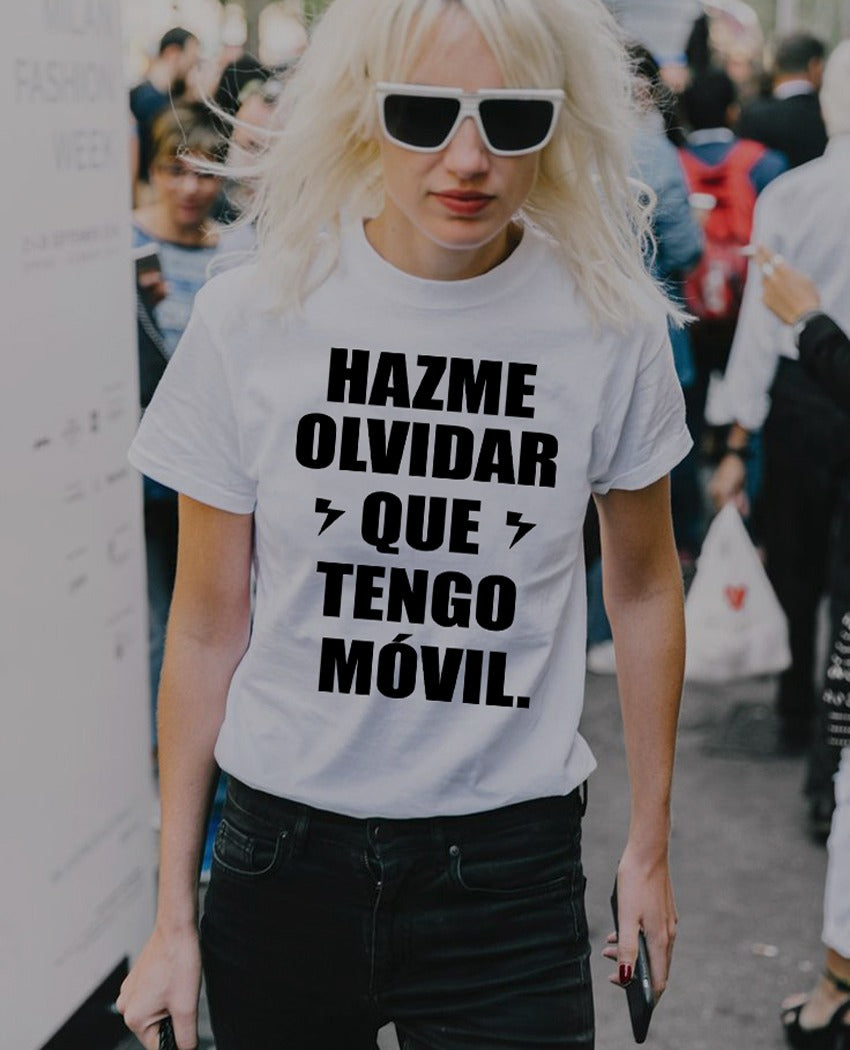 CAMISETA HAZME OLVIDAR