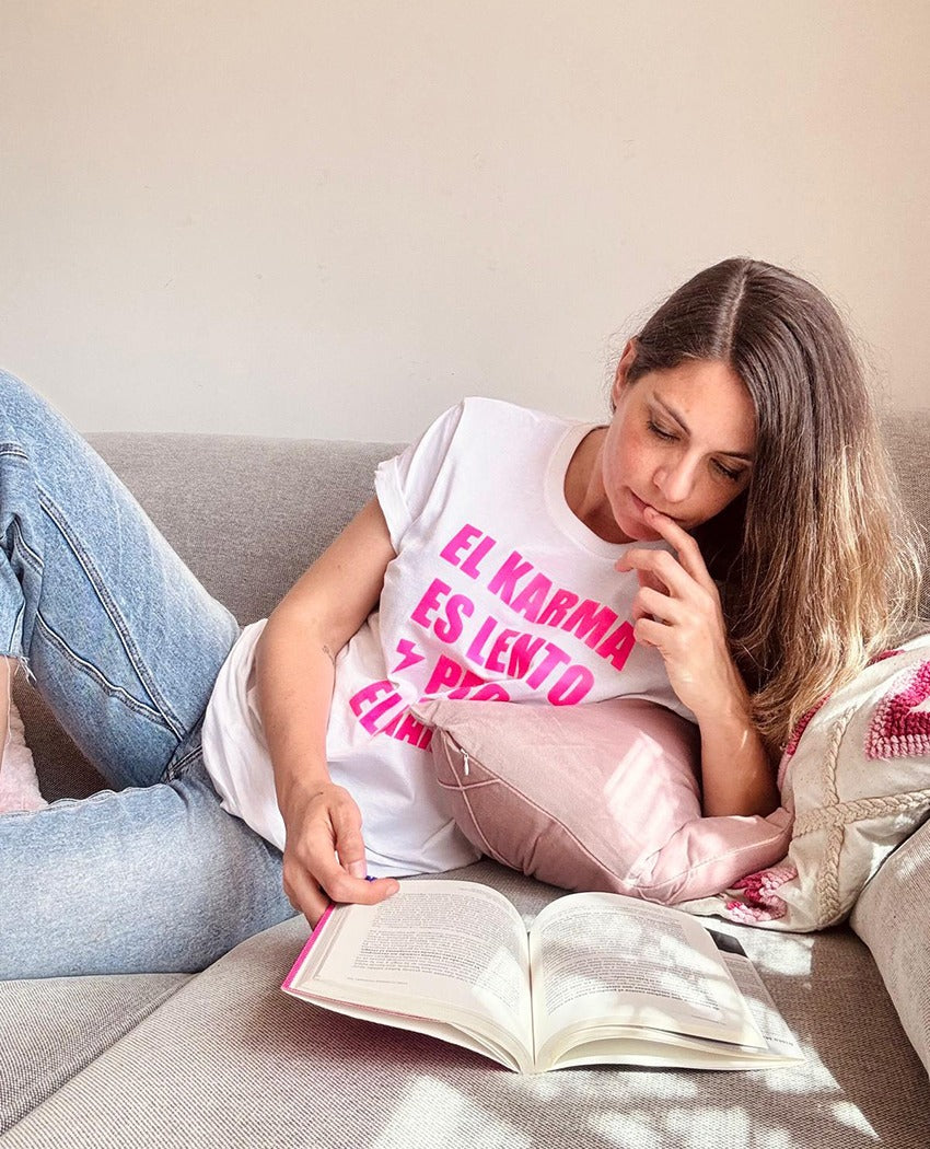 CAMISETA KARMA BLANCA