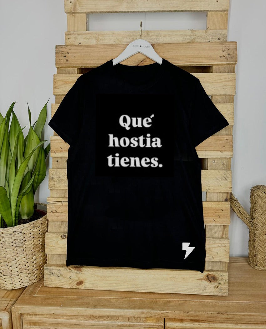 CAMISETA QUE HOSTIA TIENES
