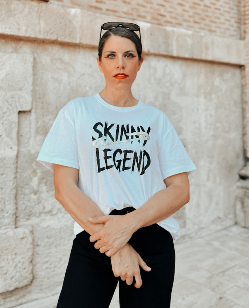 CAMISETA SKINNY LEGEND WHITE