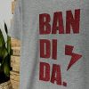 CAMISETA BANDIDA GRIS