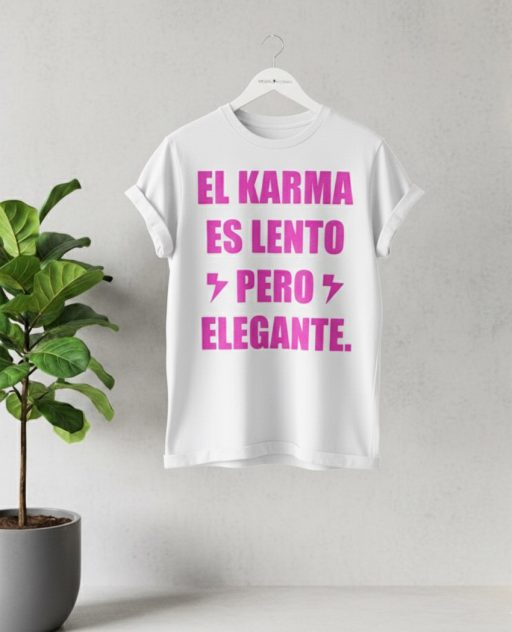 CAMISETA KARMA BLANCA