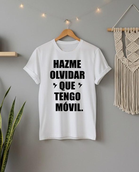 CAMISETA HAZME OLVIDAR
