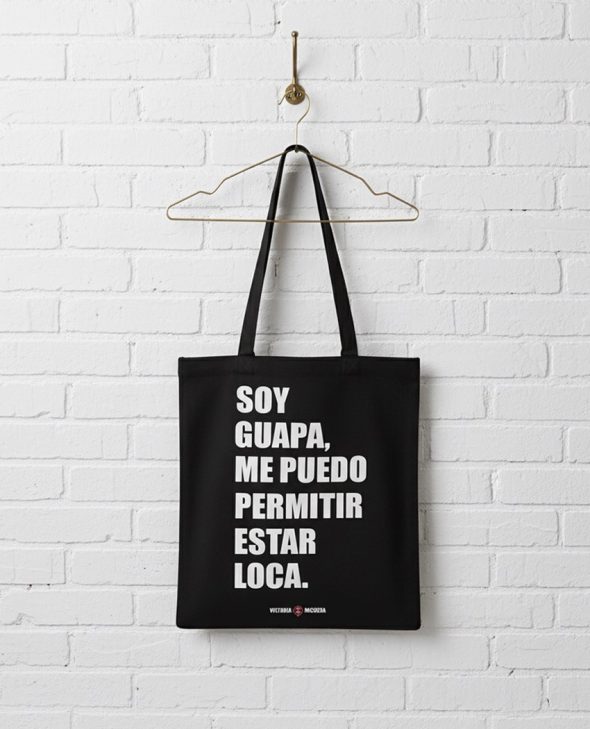 BOLSA SOY GUAPA (NEGRA)
