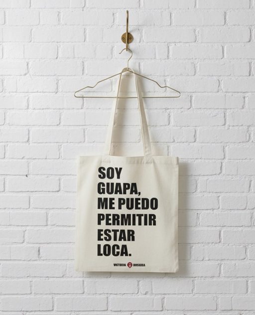 BOLSA SOY GUAPA (BLANCA)