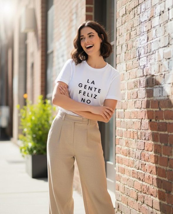 CAMISETA GENTE FELIZ