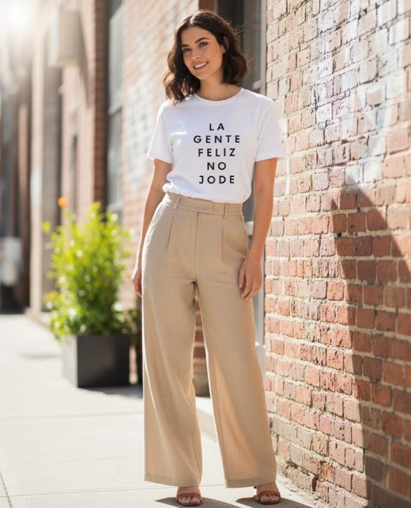 CAMISETA GENTE FELIZ