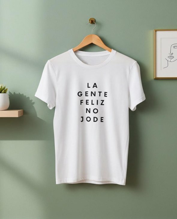 CAMISETA GENTE FELIZ