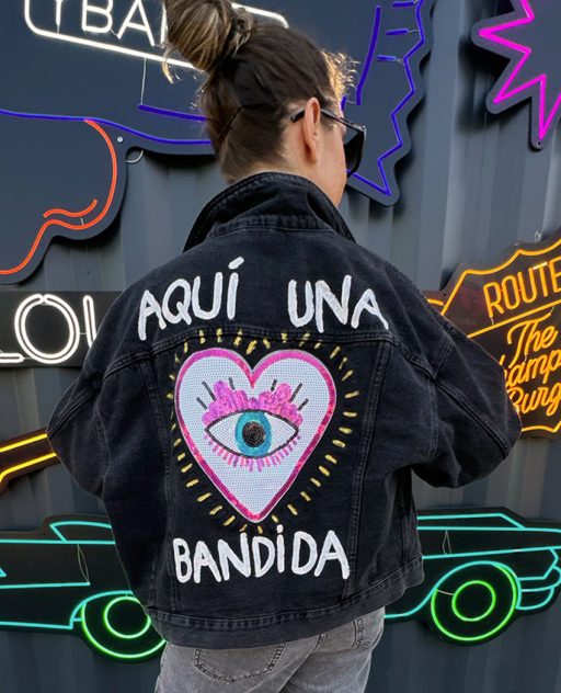 Cazadora vaquera bandida
