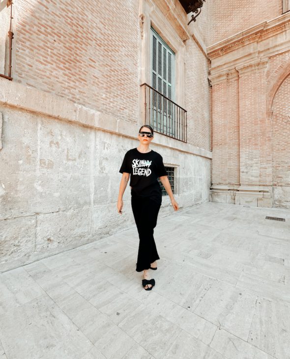 b11 CAMISETA SKINNY LEGEND BLACK