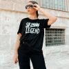 CAMISETA SKINNY LEGEND BLACK