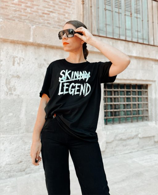 CAMISETA SKINNY LEGEND BLACK