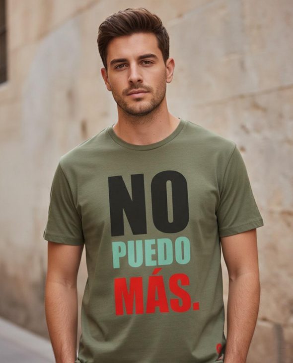 CAMISETA NO PUEDO MÁS
