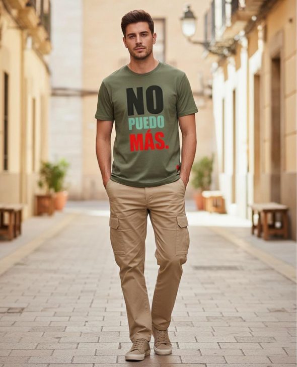 CAMISETA NO PUEDO MÁS