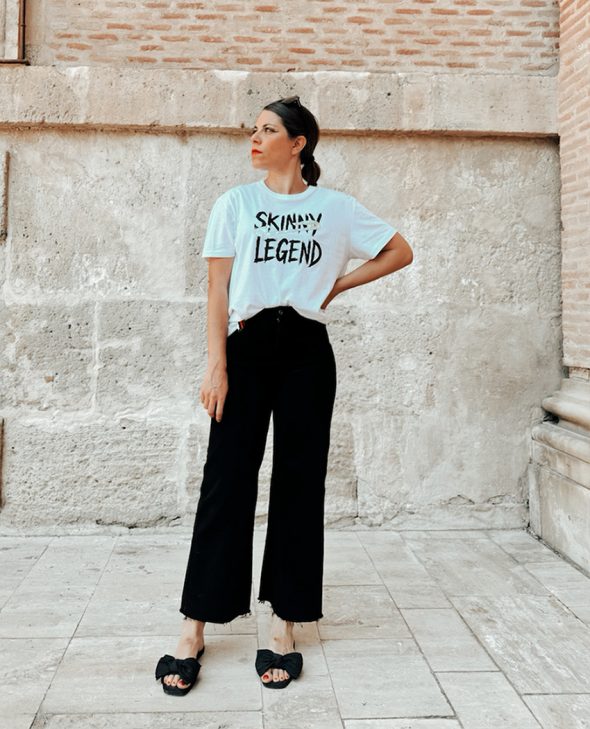 w10 CAMISETA SKINNY LEGEND WHITE