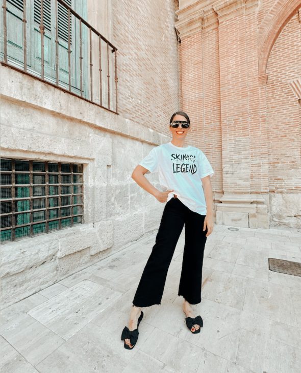 w11 CAMISETA SKINNY LEGEND WHITE