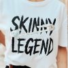 CAMISETA SKINNY LEGEND WHITE
