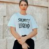 CAMISETA SKINNY LEGEND WHITE