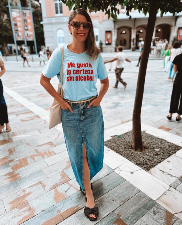 camiseta me gusta la certeza sin alcohol CAMISETA CERTEZA SIN ALCOHOL