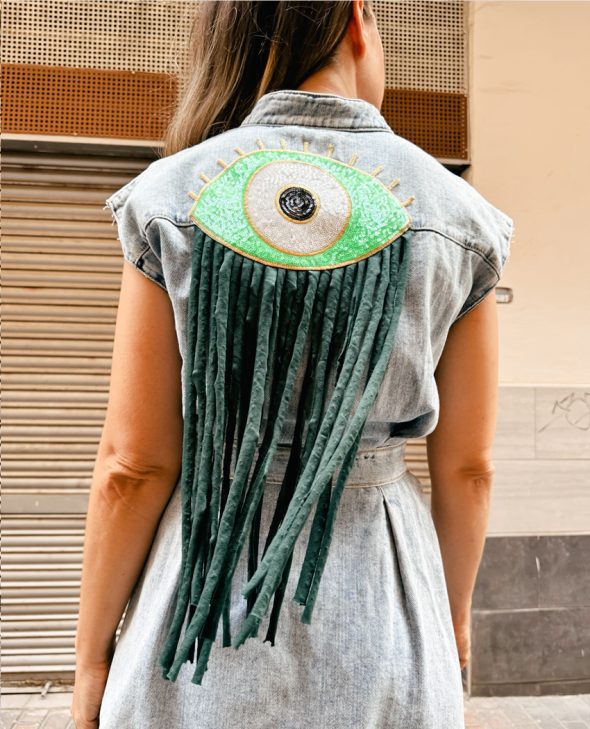 oji3 VESTIDO OJO VERDE