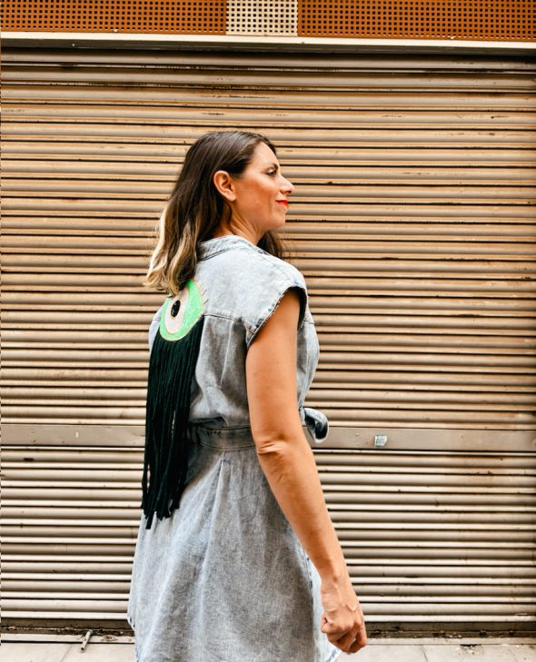 oji6 VESTIDO OJO VERDE