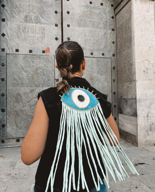CHALECO OJO TURQUESA