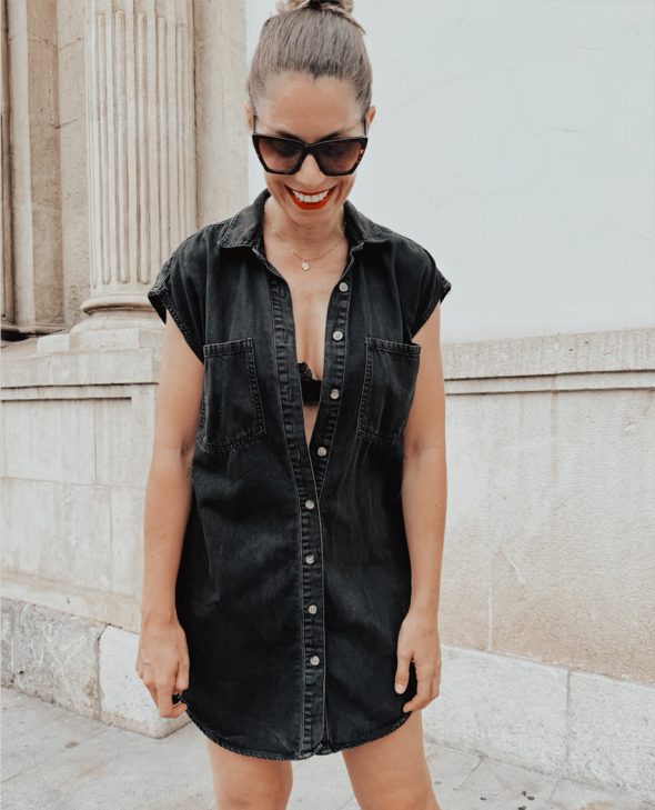 VESTIDO MÁS BORDE