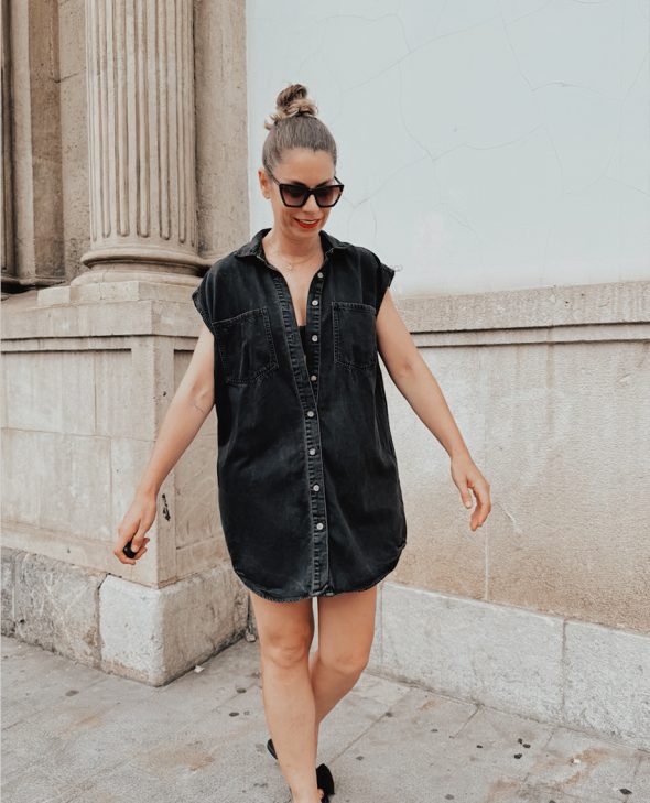 VESTIDO MÁS BORDE
