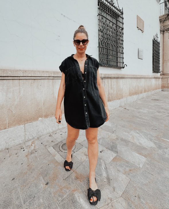 VESTIDO MÁS BORDE