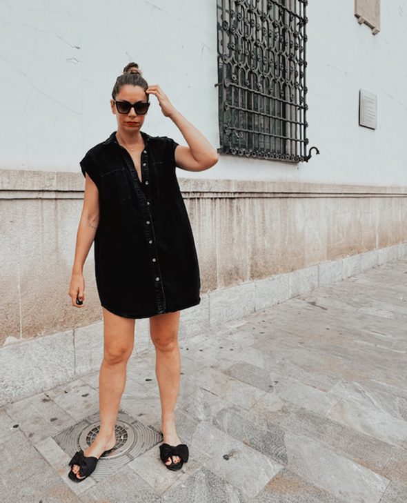 VESTIDO MÁS BORDE