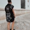 VESTIDO MÁS BORDE