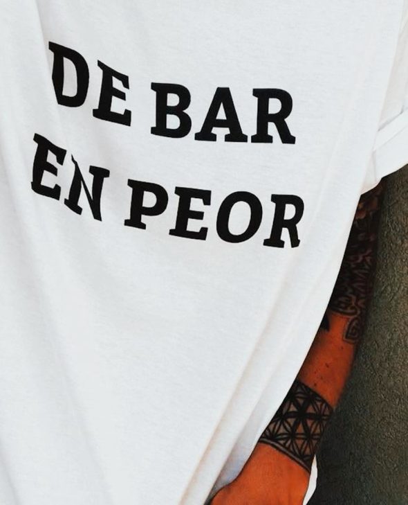 CAMISETA DE BAR EN PEOR