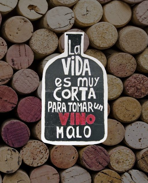 PARCHE VINO MALO