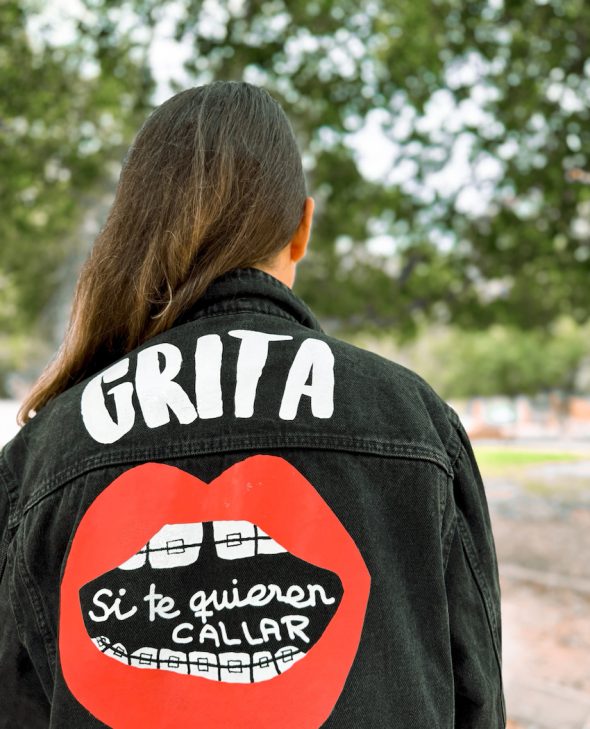 CAZADORA SI TE QUIEREN CALLAR