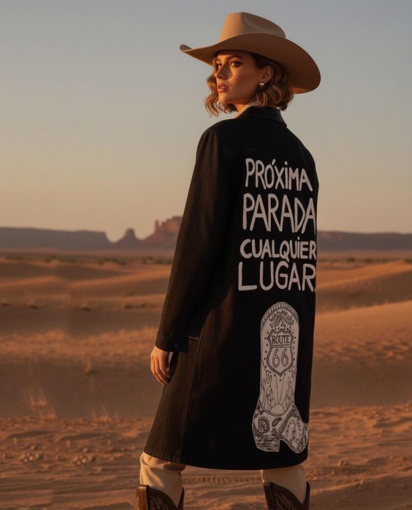 vestido vaquero cualquier lugar VESTIDO PRÓXIMA PARADA