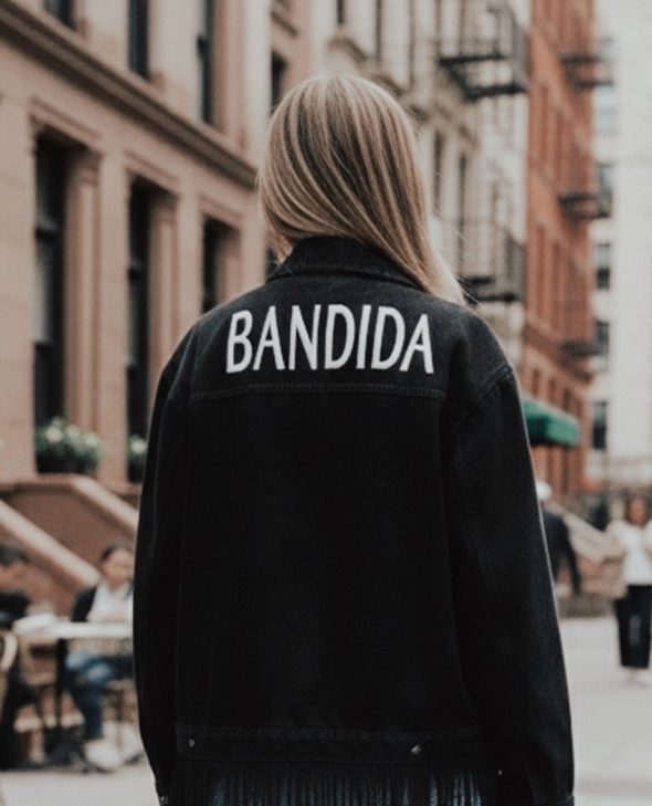 CAZADORA FLECOS BANDIDA